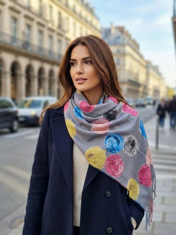 Women's cashmere scarf 
