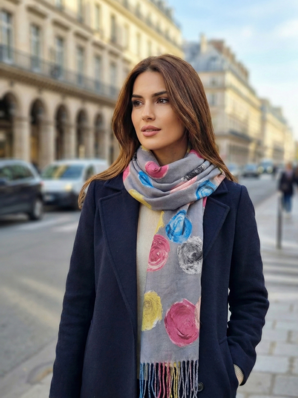 Women's cashmere scarf 