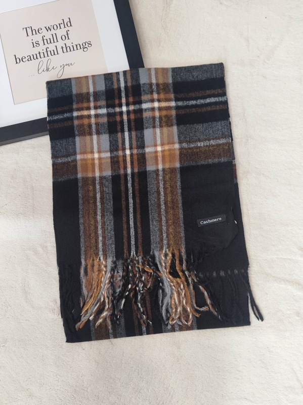 Мъжки кашмирени шал каре