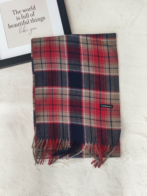 мъжки кашмирен шал каре