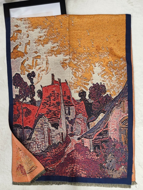 Зимен дамски шал 