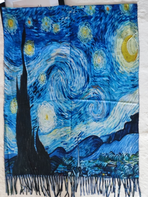 Кашмирен шал Звездна нощ