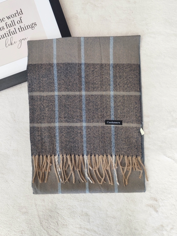 Мъжки кашмирен шал - каре