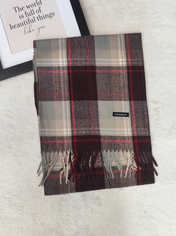 Мъжки кашмирен шал каре