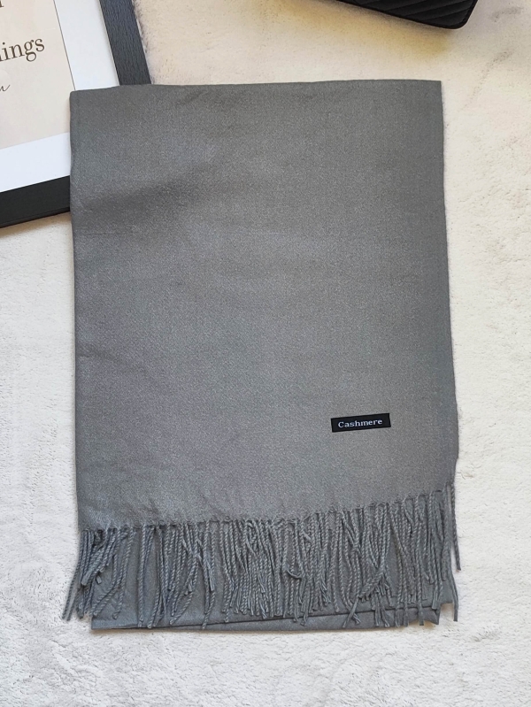 Сив кашмирен шал