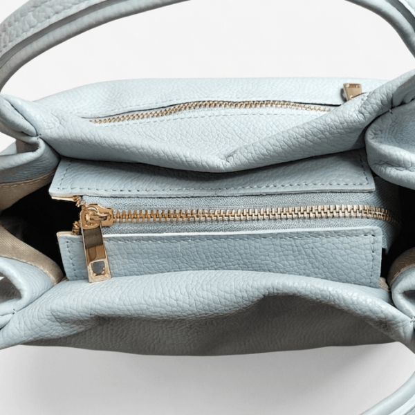 Light blue bag medium size blue