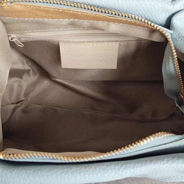 Italian genuine leather handbag