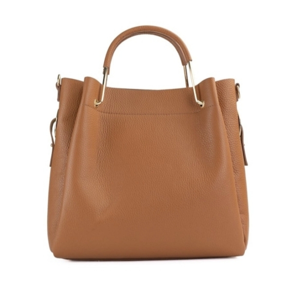 Brown Women's Bag Made of Genuine Leather - Italy | Unique Fashion