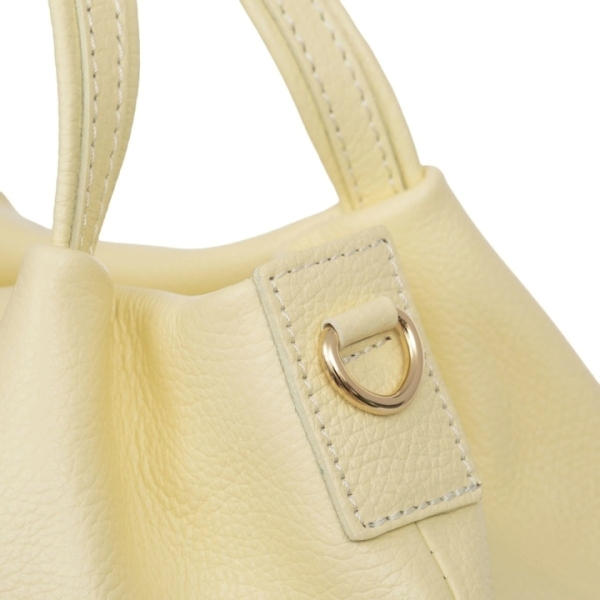 Women's Yellow Genuine Leather Bag Vera Pelle – Unique Fashion